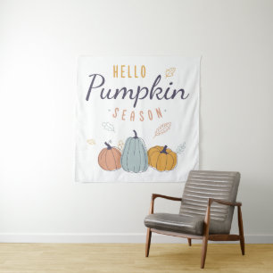 hallo Pumpkin Season Wandkleed