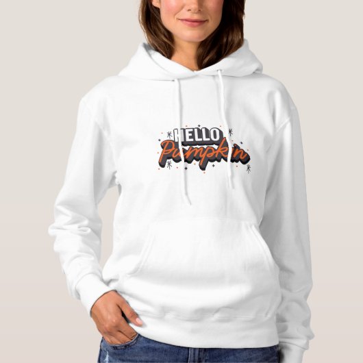 Hallo Pumpkins, Herfst Herfst Vibes Hoodie (Voorkant)