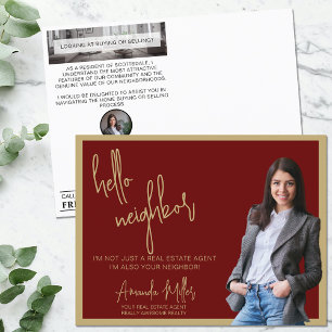 Hallo Realtor Mailer Vastgoed Marketing Farming Briefkaart