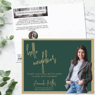 Hallo Realtor Mailer Vastgoed Marketing Farming Briefkaart