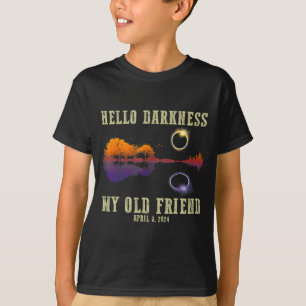 Hallo Retro Darkness Mijn Oude Vriend Grappig Tota T-shirt