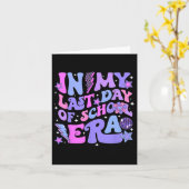 Hallo Retro Disco Groovy Kaart (Gele Bloem)