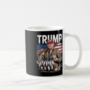 Hallo Retro Trump Jacht Eend Koffiemok
