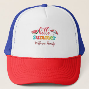Hallo Retro € ™ Zomer Trucker Hoed - Kleurrijke ja Pet
