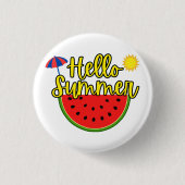 hallo ronde button 3,2 cm (Voorkant)