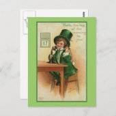 hallo, 's Morgens. Briefkaart (Voorkant / Achterkant)