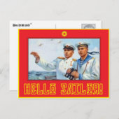 hallo Sailor1 Briefkaart (Voorkant / Achterkant)