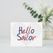 hallo Sailor Briefkaart (Staand voorkant)