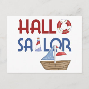Hallo Sailor Briefkaart
