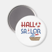 Hallo Sailor Magneet (Voorkant / Achterkant)