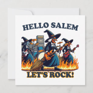 Hallo Salem Massachusetts Witch Rock Band