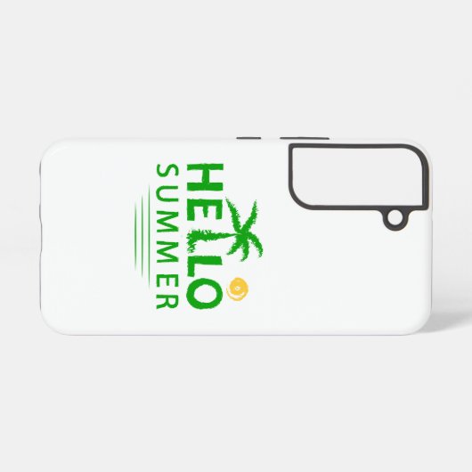 hallo samsung galaxy hoesje (Achterkant horizontaal)