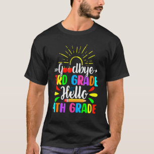 Hallo Schattig afscheid 3e Grade T-shirt