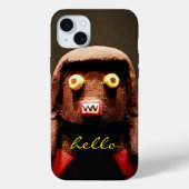 Hallo Schattigeste Kachina Doll Face Foto Case-Mate iPhone Case (Achterkant)
