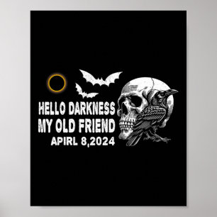 Hallo Schedel Crow Poster