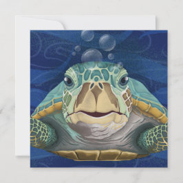 Hallo Schildpad Wenskaart