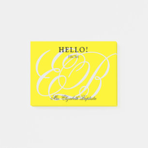 Hallo School Teacher Post-it® Notes