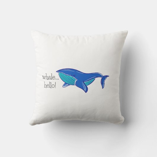 Hallo Sierkussen Walvis (Achterkant)