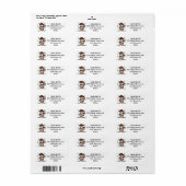Hallo Sneeuwman Etiket (Full Sheet)