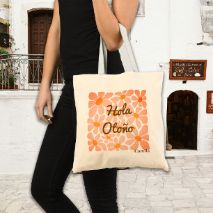 Hallo Spaans Autumn Herfst Vibes Personalize Tote Bag