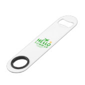 hallo speed flessenopener (Achterkant Gekanteld)