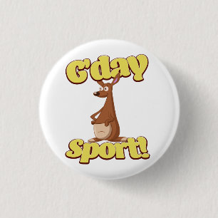 Hallo Sport Ronde Button 3,2 Cm