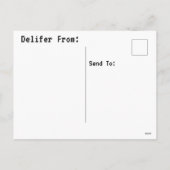 Hallo Spring - 16-bits Pixel Art Countryside Postc Feestdagenkaart (Achterkant)