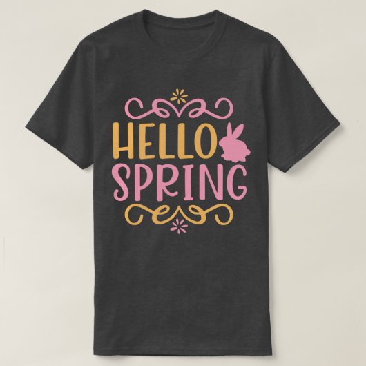 hallo Spring Bunny T-shirt (Design voorkant)