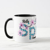 Hallo Spring Gepersonaliseerd cadeau Mok (Links)
