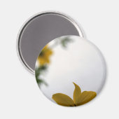 hallo Spring Yellow Flowers Magnet Magneet (Voorkant / Achterkant)