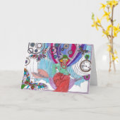 Hallo Steampunk 19 - Kaart (Gele Bloem)