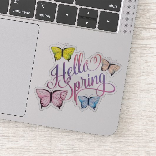 Hallo Sticker (Detail)