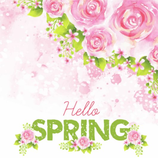 Hallo Sticker (Voorkant)