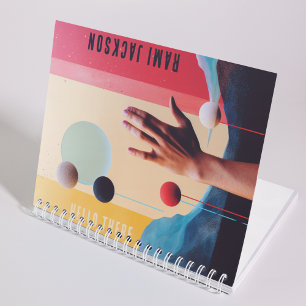 Hallo Stijlvolle unieke collage foto l Modern Notitieboek