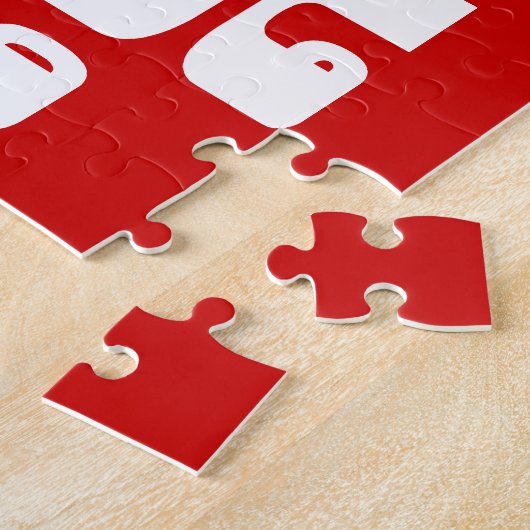 hallo / Sua s'dei in Khmer / Cambodjaans script Legpuzzel (Zijkant)