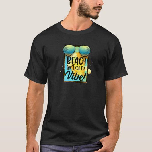Hallo Summer Beach T-shirt (Voorkant)