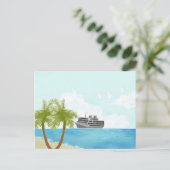 hallo Summer Briefkaart (Staand voorkant)