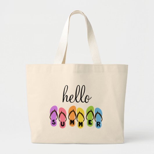 hallo Summer Canvas tas (Voorkant)