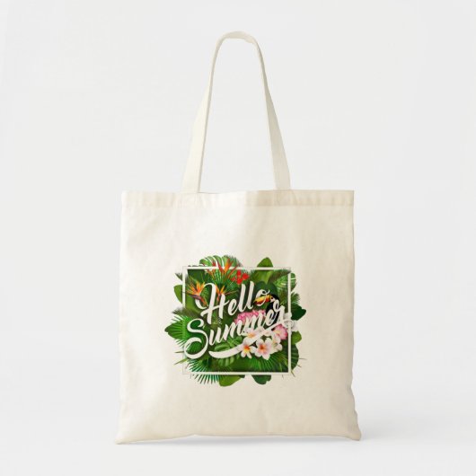 hallo Summer Canvas tas (Voorkant)