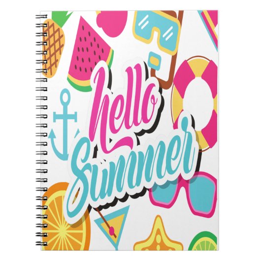 hallo Summer Notitieboek (Voorkant)