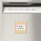 hallo Summer Popsicles en Ice Cream Magneet (Insitu (Vaatwasser))