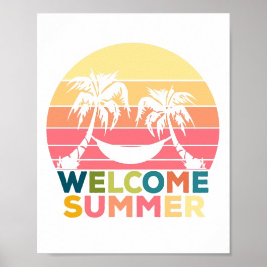 hallo SUMMER Poster (Voorkant)