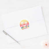 hallo SUMMER Ronde Sticker (Envelop)