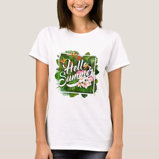 hallo Summer T-Shirt (Voorkant)