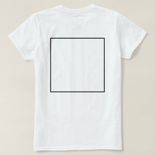 hallo Summer Teenslippers T-Shirt (Design achterkant)