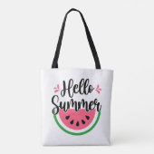 hallo Summer Watermelon Draagtas (Achterkant)