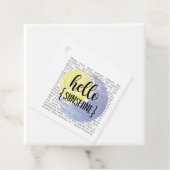 hallo Sunshine Bedankjes Labels (In situ)