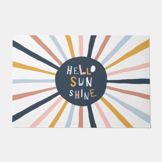 hallo Sunshine Deurmat (Voorkant)