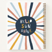 hallo Sunshine Notitieboek (Achterkant)