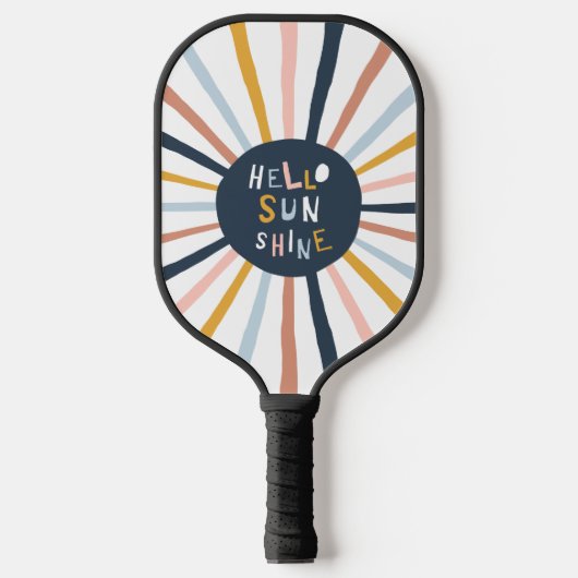 hallo Sunshine Pickleball Paddle (Voorkant)
